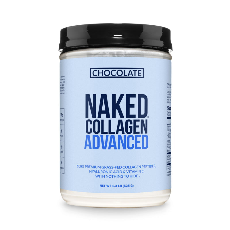 Chocolate Collagen Peptides with Hyaluronic Acid - Chocolate Advanced Collagen Peptides