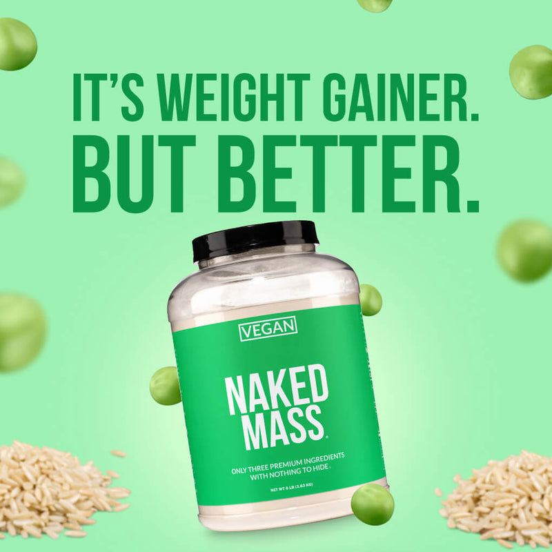 Vegan Mass Gainer Supplement - Unflavored (Vegan)