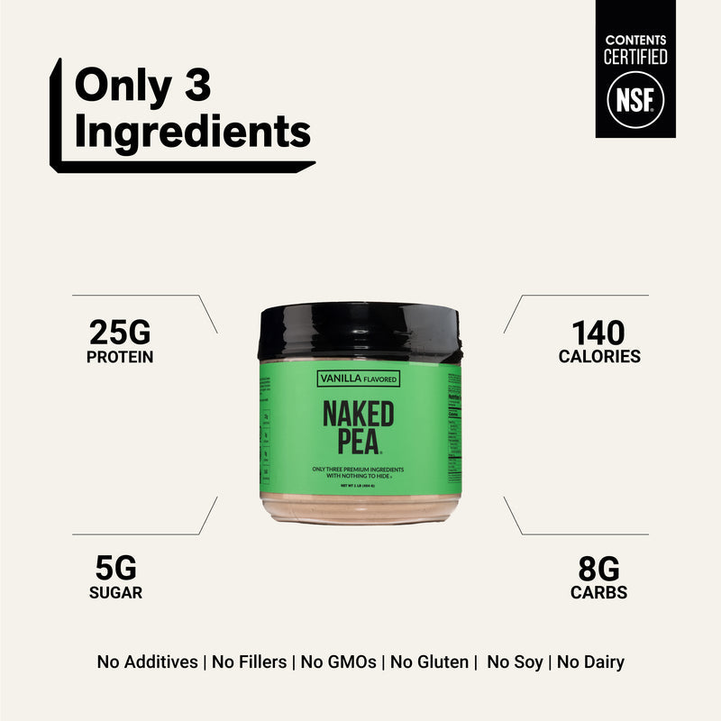 Vanilla Pea Protein Powder - Vanilla