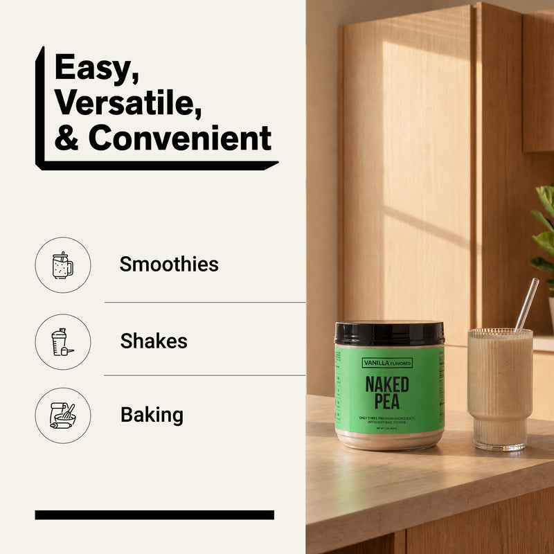Vanilla Pea Protein Powder - Vanilla