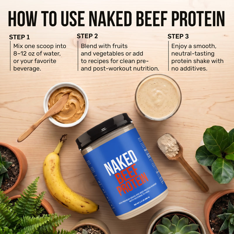 Vanilla Beef Protein Powder - Vanilla