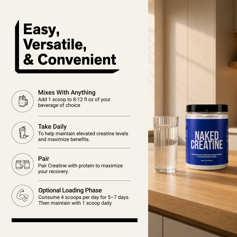 Creatine Monohydrate Powder - Unflavored