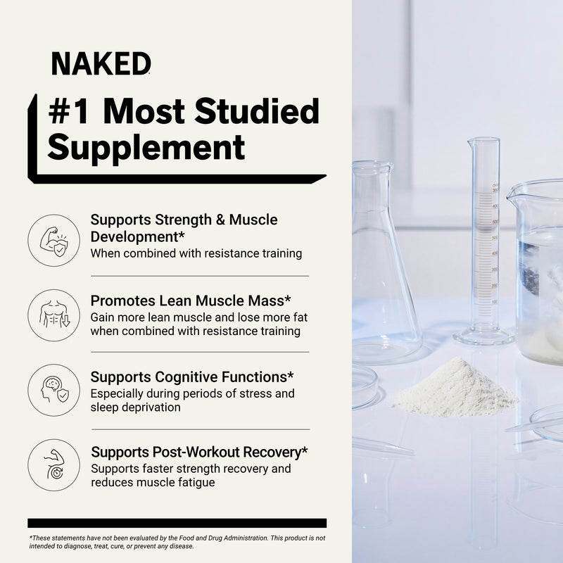 Creatine Monohydrate Powder - Unflavored