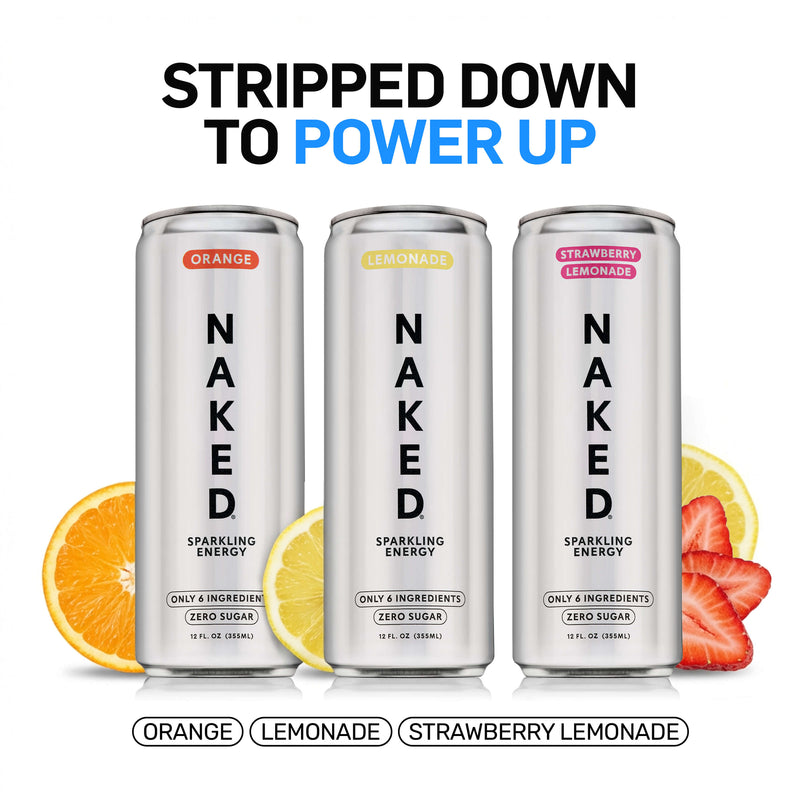 Lemonade Naked Sparkling Energy - Lemonade